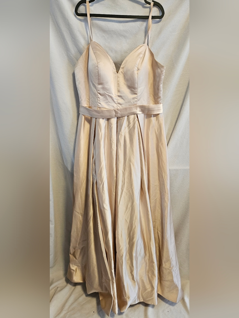 Classic A-line Formal Gown V-neck Lace-up Corset Back Women's 16